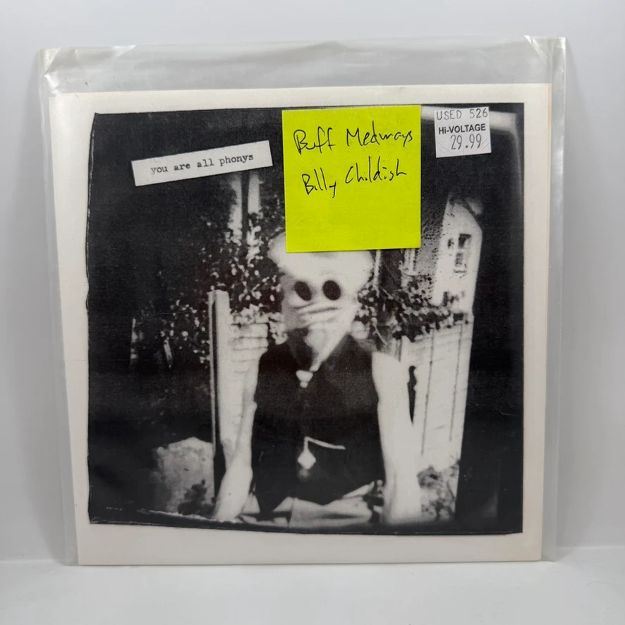 The Buff Medways – You Are All Phonys 7" USED Vinyl VG+/VG+