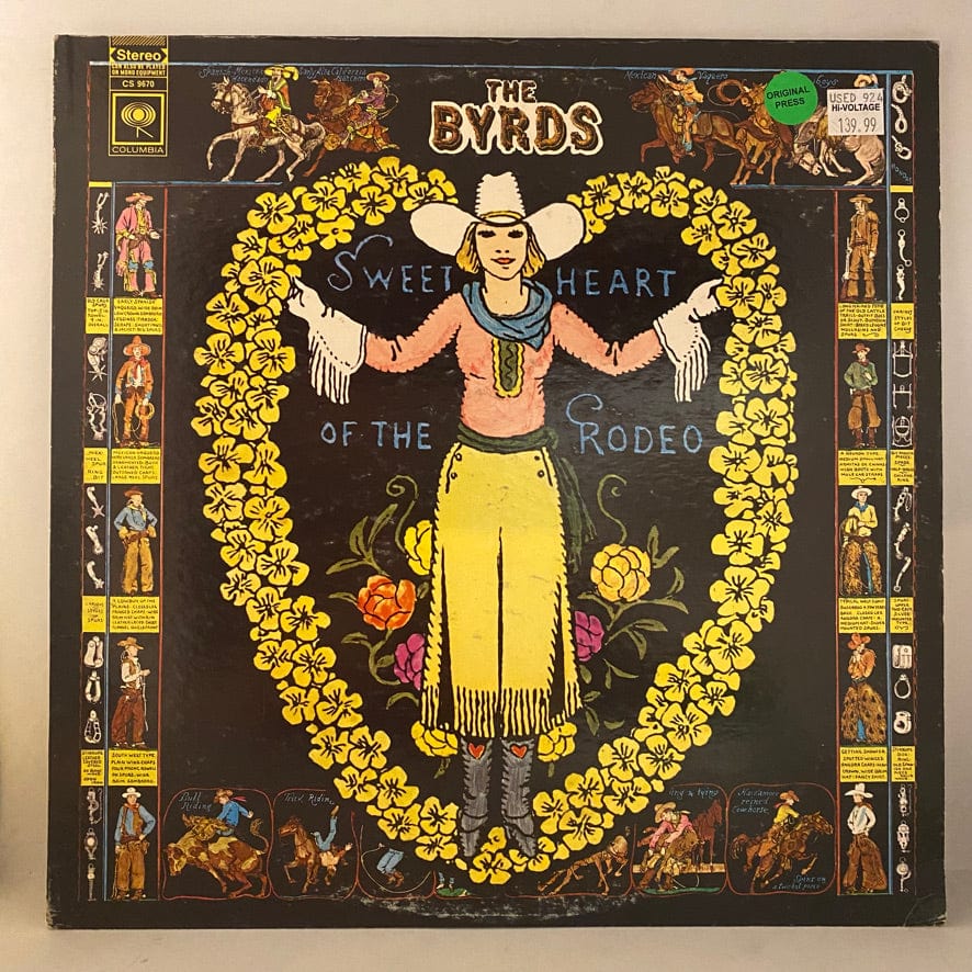 The Byrds – Sweetheart Of The Rodeo LP USED VG+/VG 1968 Original Pressing