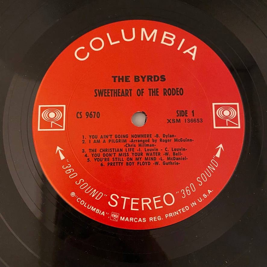 The Byrds – Sweetheart Of The Rodeo LP USED VG+/VG 1968 Original Pressing - Image 5