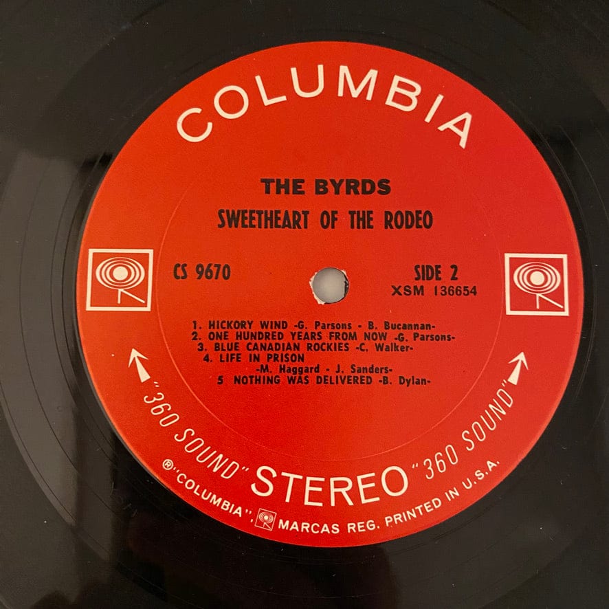 The Byrds – Sweetheart Of The Rodeo LP USED VG+/VG 1968 Original Pressing - Image 6