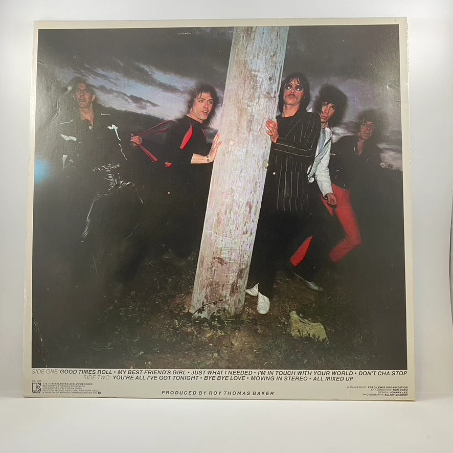 The Cars – The Cars LP USED Vinyl VG+/VG+ - Image 2