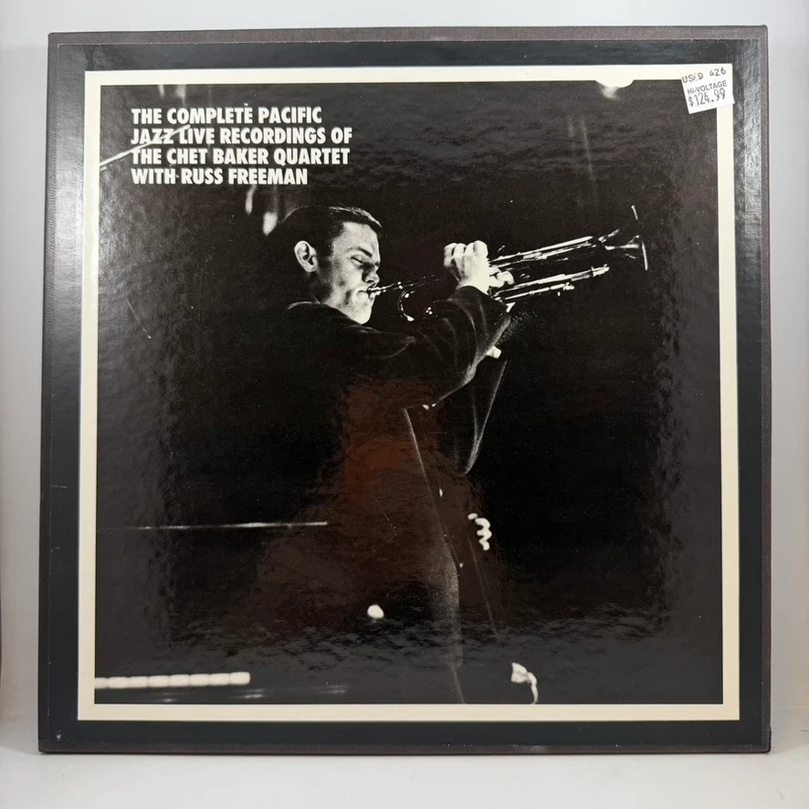 The Chet Baker Quartet With Russ Freeman – The Complete Pacific Jazz Live Recordings Of The Chet Baker Quartet With Russ Freeman LP USED Vinyl Box Set NM/VG