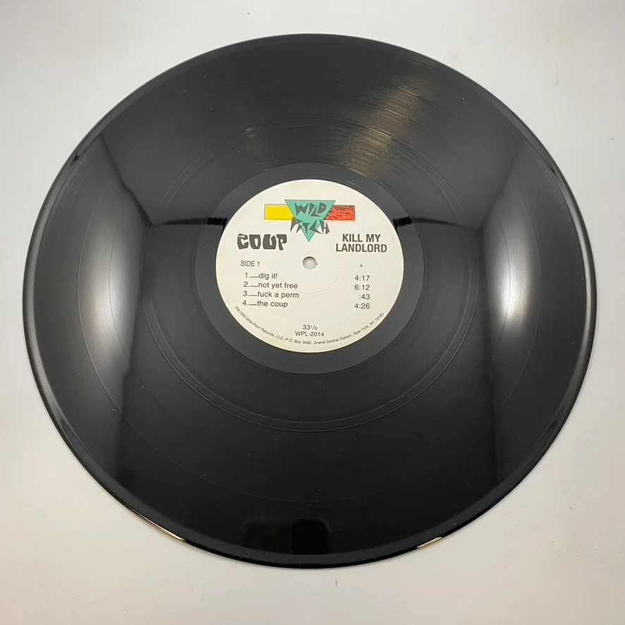 The Coup – Kill My Landlord LP USED Vinyl VG+/VG+ - Image 3