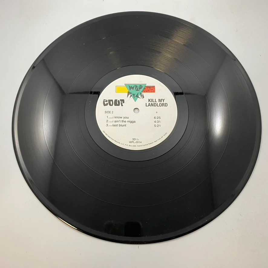 The Coup – Kill My Landlord LP USED Vinyl VG+/VG+ - Image 4