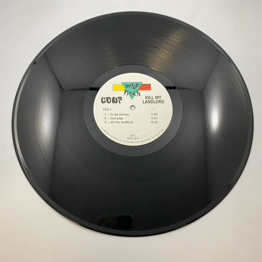 The Coup – Kill My Landlord LP USED Vinyl VG+/VG+ - Image 6