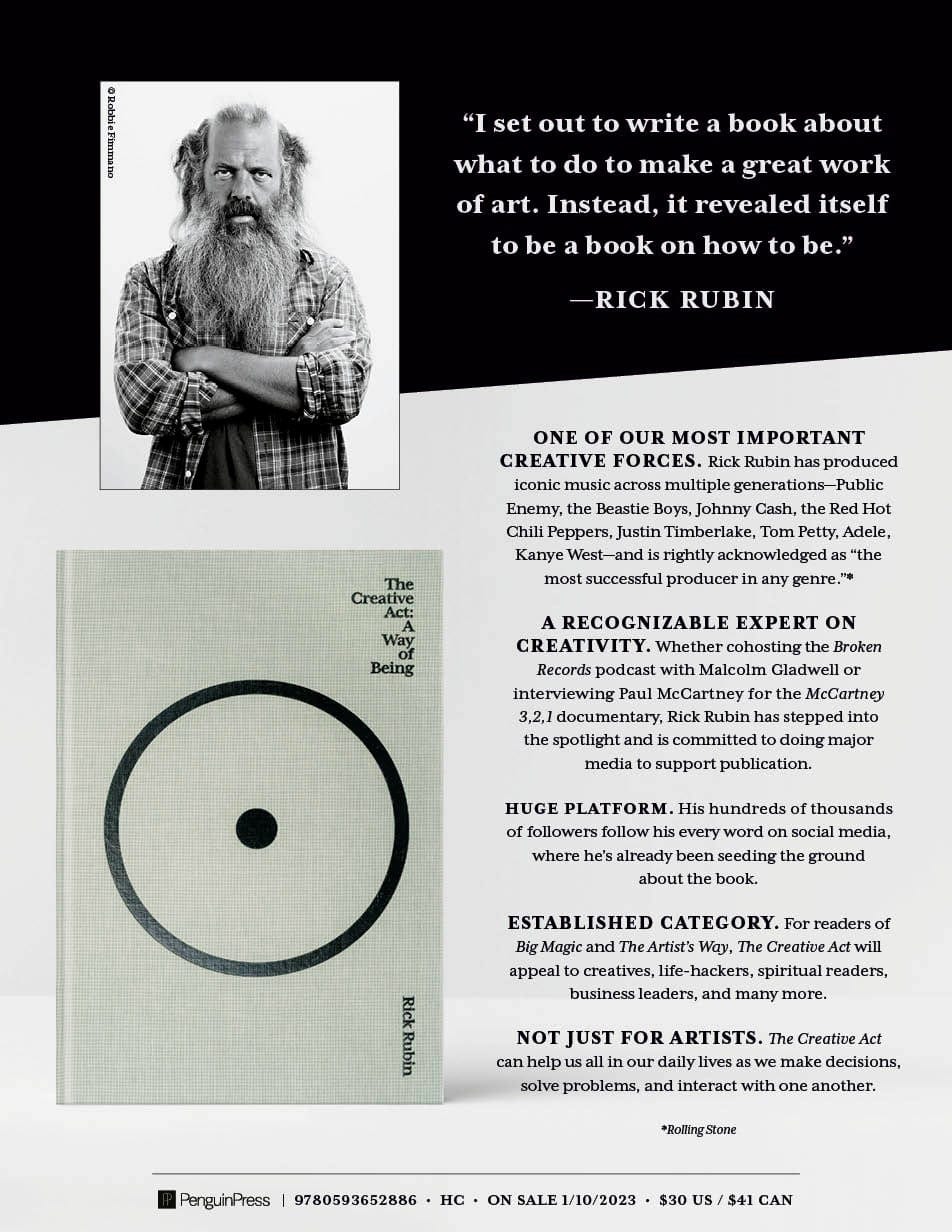 The Creative Act: A Way of Being - Rubin, Rick - Image 2