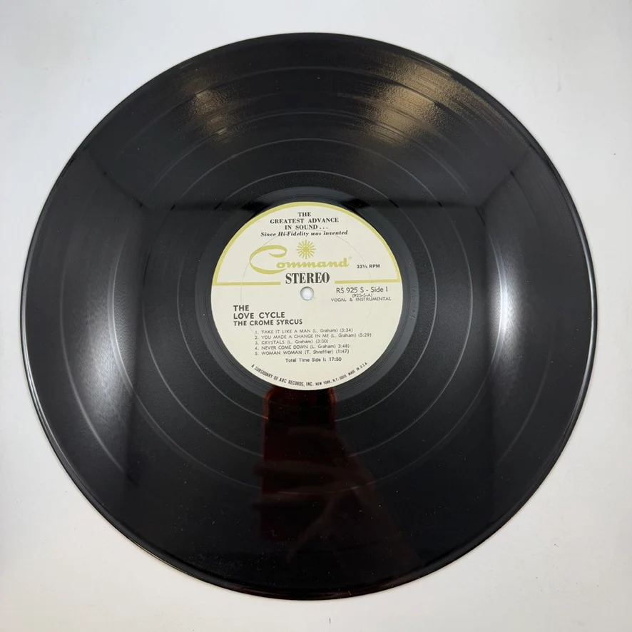 The Crome Syrcus – Love Cycle LP USED Vinyl VG+/VG - Image 3