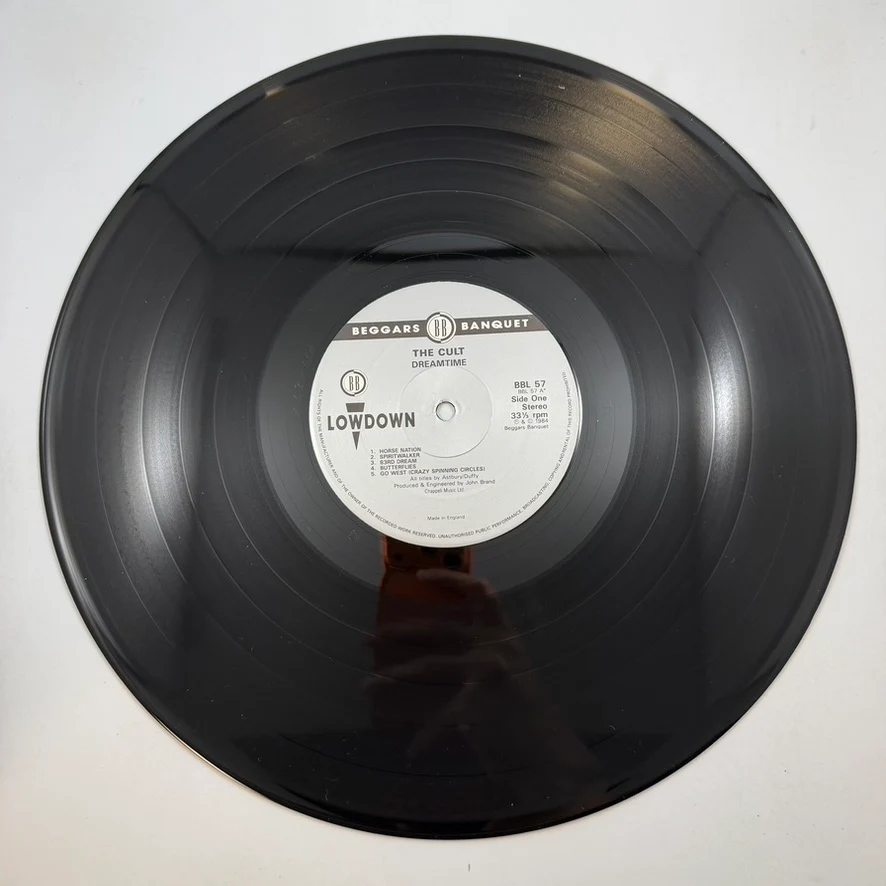 The Cult – Dreamtime LP USED Vinyl VG+/VG++ - Image 3