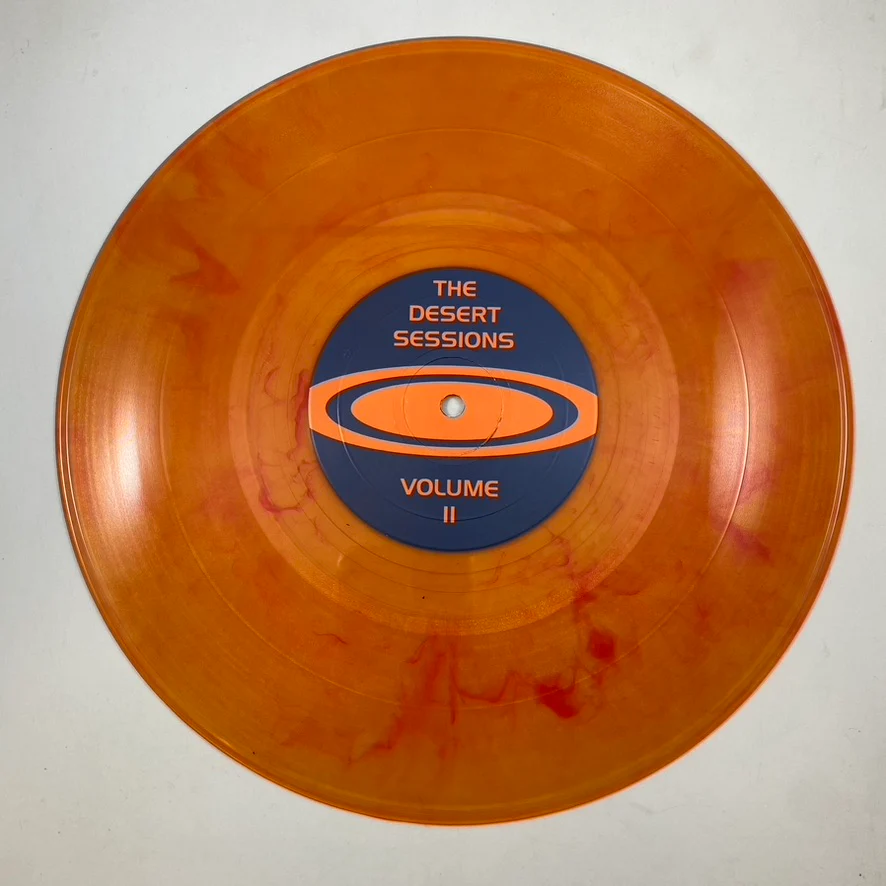 The Desert Sessions – Vol II. Status: Ships Commander Butchered 10" USED Vinyl NM/NM Color Vinyl - Image 4