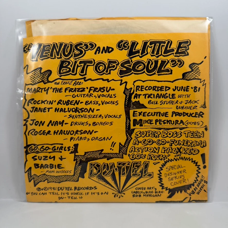 The Frazz – Little Bit Of Soul 7" USED Vinyl NM/VG - Image 2