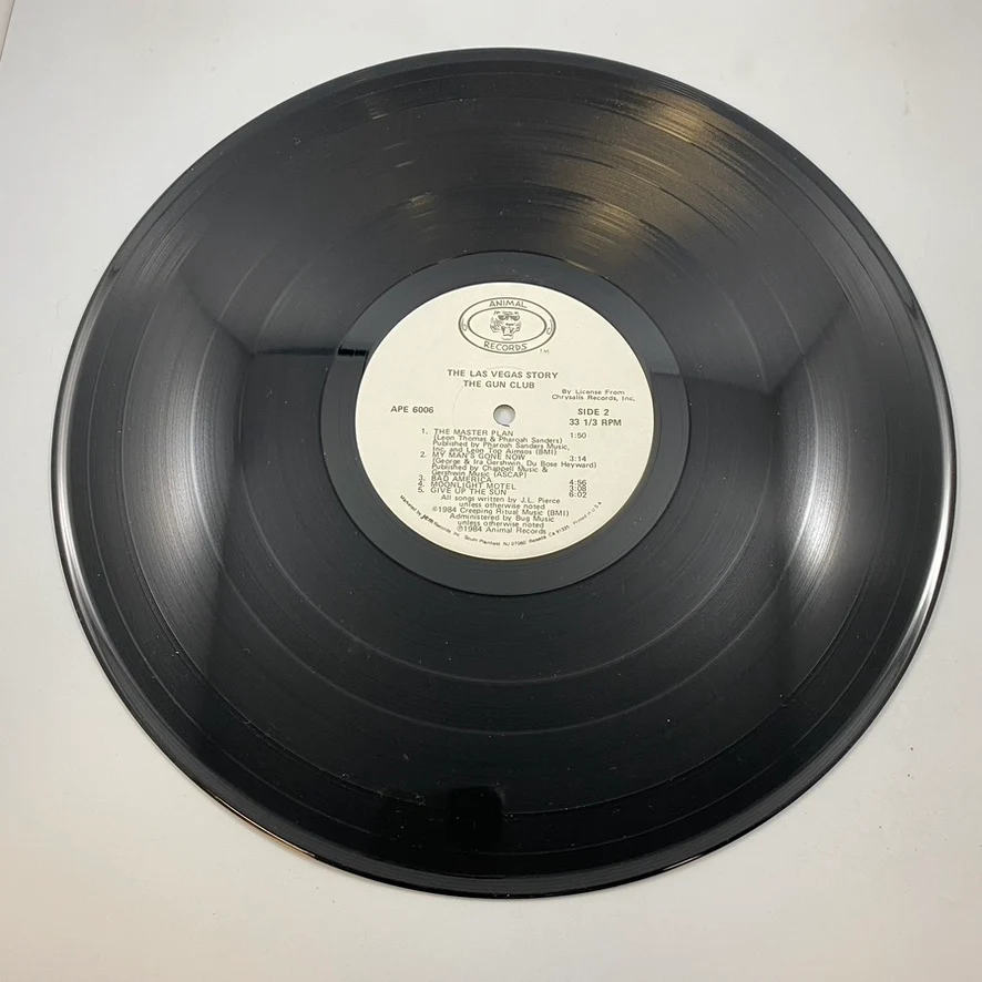 The Gun Club – The Las Vegas Story LP USED Vinyl VG++/VG+ - Image 4
