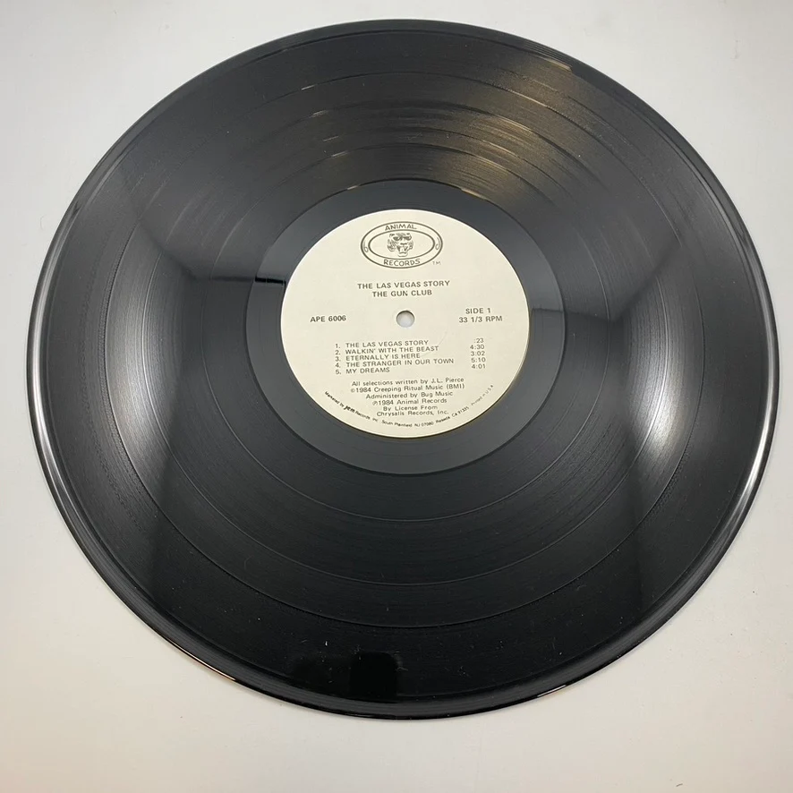 The Gun Club – The Las Vegas Story LP USED Vinyl VG++/VG+ - Image 5
