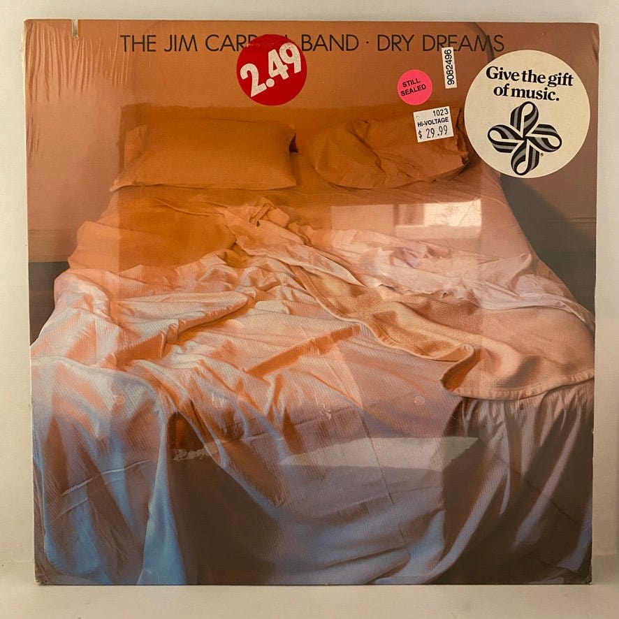 The Jim Carroll Band – Dry Dreams LP USED NOS STILL SEALED
