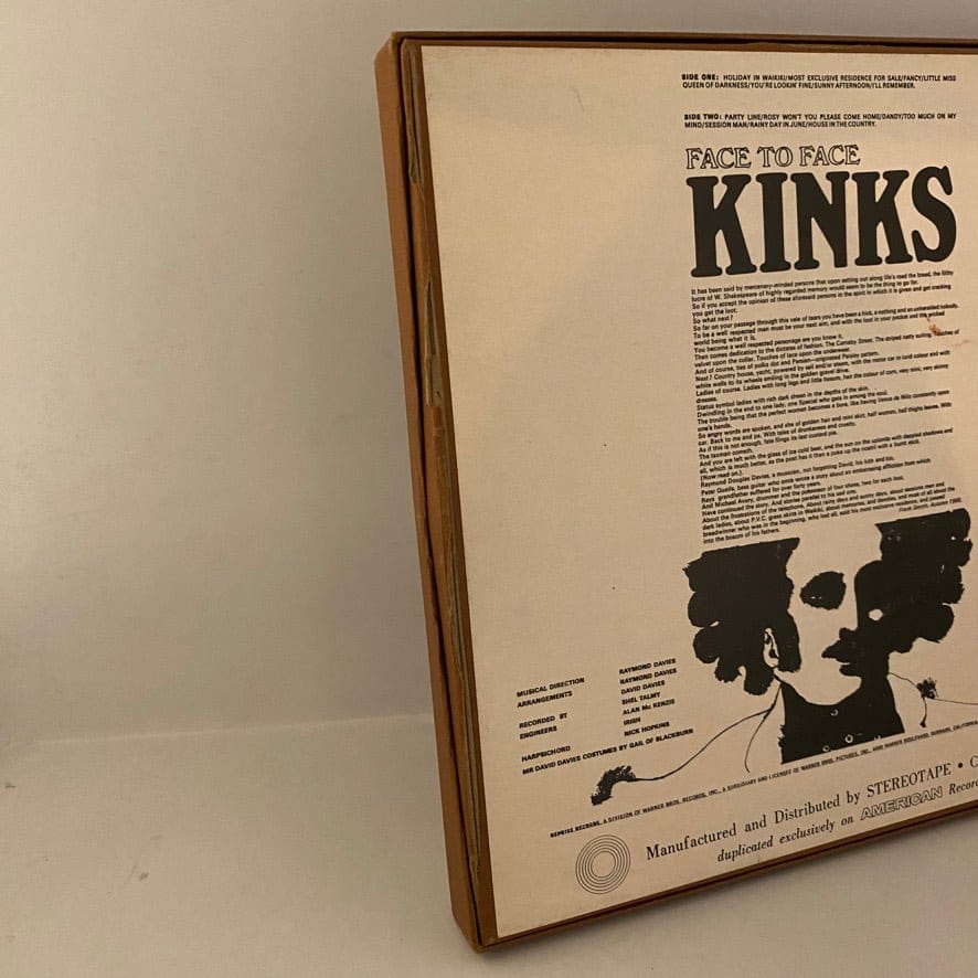 The Kinks – Face To Face REEL-TO-REEL TAPE USED 7 ½ ips - Image 3