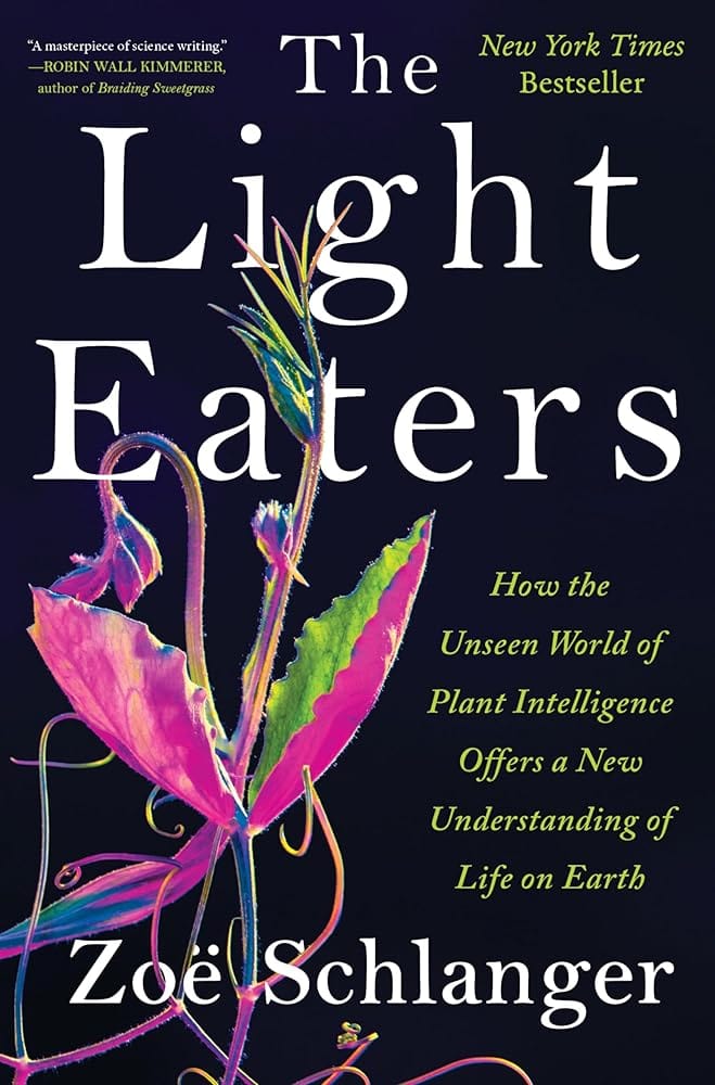 The Light Eaters: How the Unseen World of Plant Intelligence Offers a New Understanding of Life on Earth by Zoë Schlanger - Hardcover