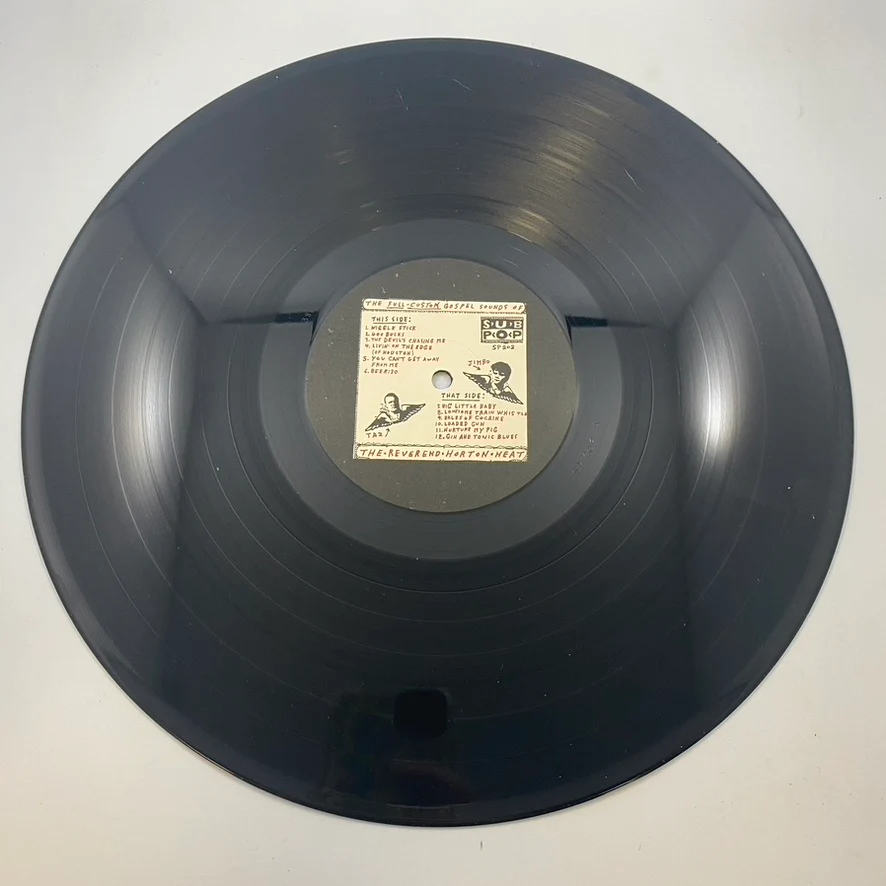 The Reverend Horton Heat – The Full-Custom Gospel Sounds Of The Reverend Horton Heat LP USED Vinyl VG+/NM - Image 3