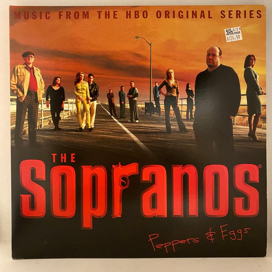 The Sopranos - Peppers & Eggs - Music From The HBO Original Series 2LP USED VG++/VG++ Green w/ Splatter Vinyl