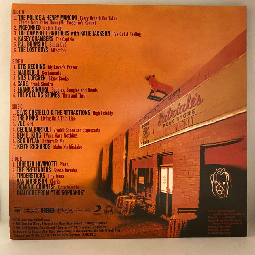 The Sopranos - Peppers & Eggs - Music From The HBO Original Series 2LP USED VG++/VG++ Green w/ Splatter Vinyl - Image 2