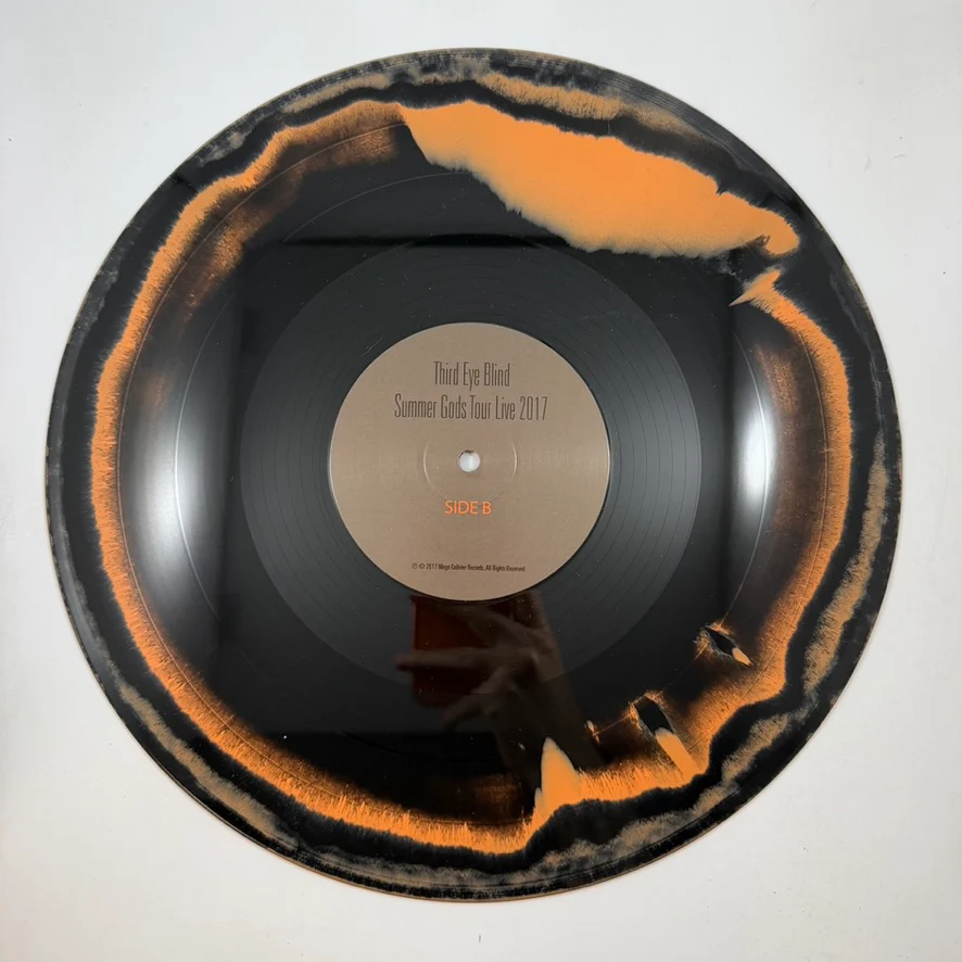 Third Eye Blind – Summer Gods Tour Live 2017 LP USED Vinyl VG+/VG+ Color Vinyl - Image 3
