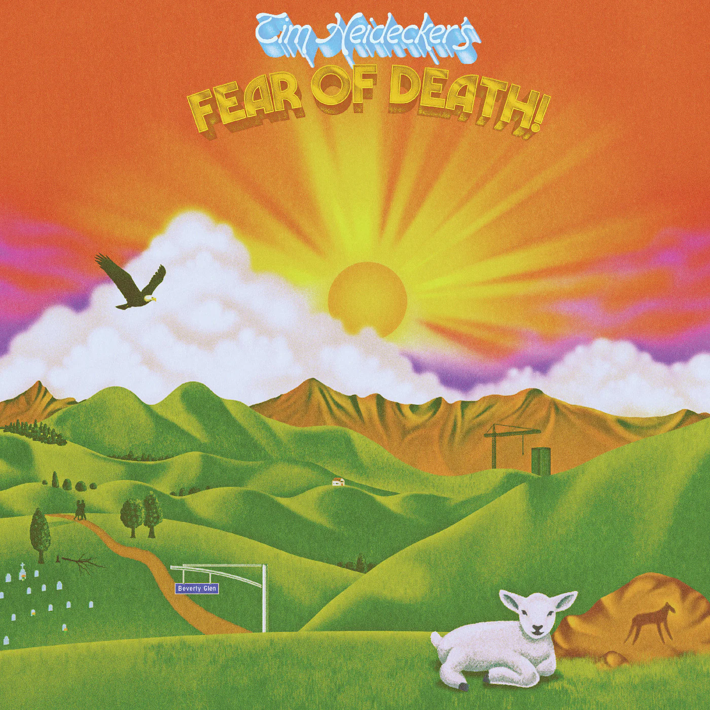 Tim Heidecker - Fear Of Death LP NEW YELLOW VINYL