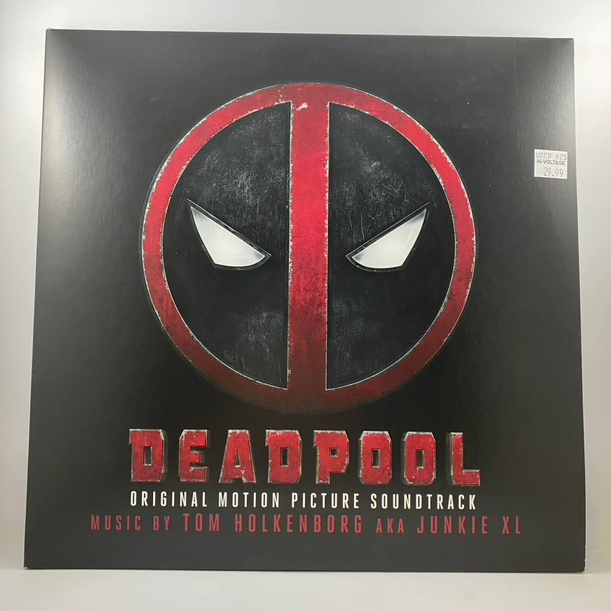 Tom Holkenborg AKA Junkie XL – Deadpool (Original Motion Picture Soundtrack) LP USED Vinyl NM/VG+ Color Vinyl