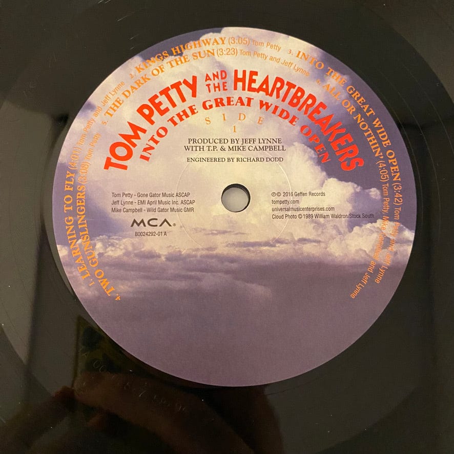 Tom Petty And The Heartbreakers – Into The Great Wide Open LP USED NM/NM 2017 180 Gram Reissue - Image 3