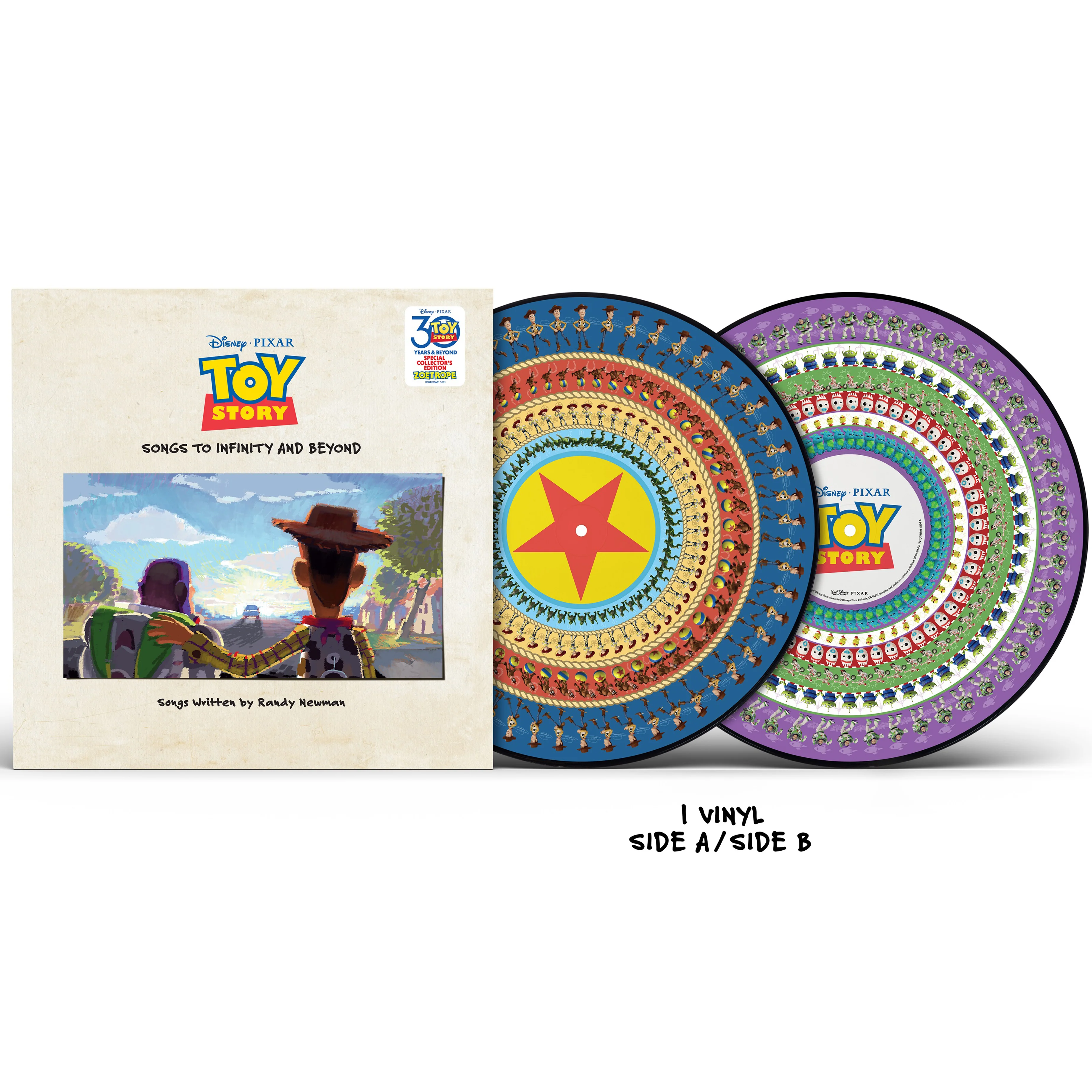 Toy Story: Songs To Infinity And Beyond LP NEW