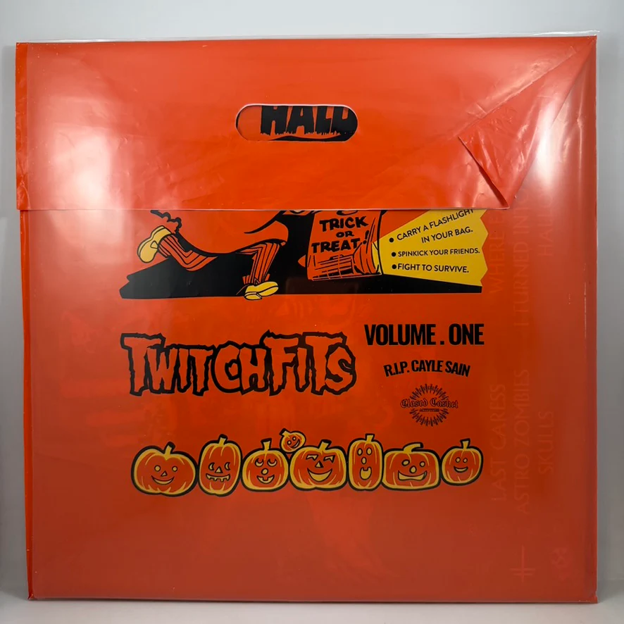 Twitching Tongues – Twitchfits Vol. 1 LP USED Vinyl NM/NM Color Vinyl - Image 2