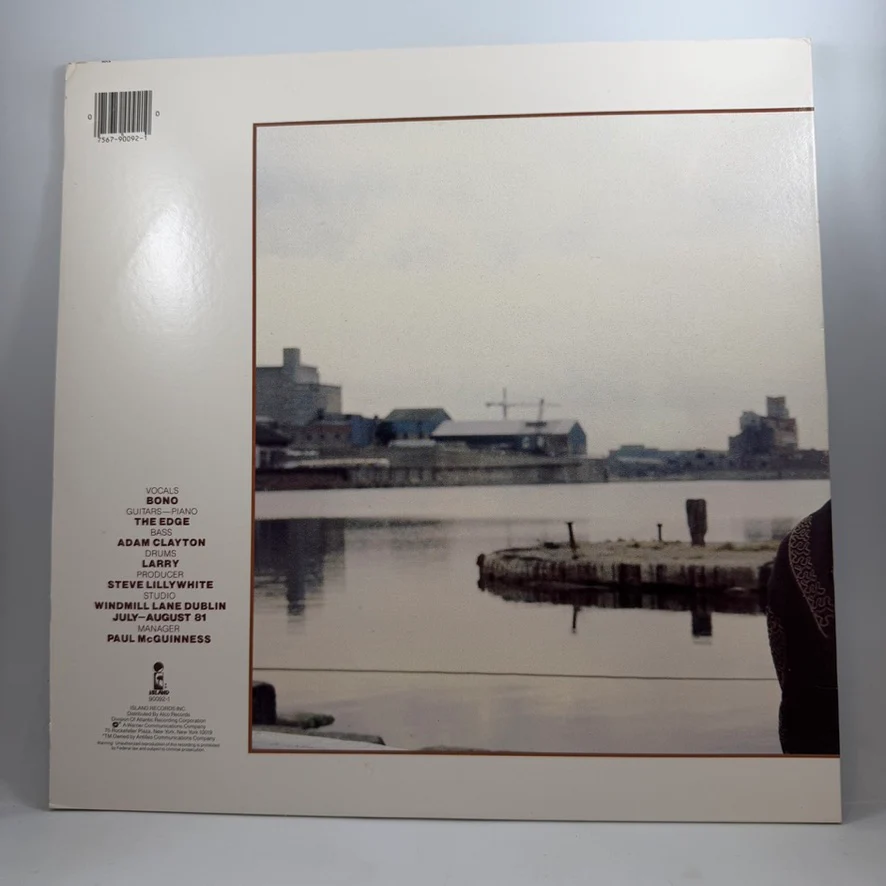 U2 – October LP USED Vinyl VG++/VG+ - Image 2