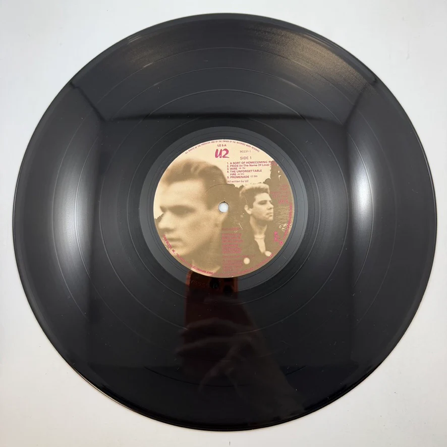 U2 – The Unforgettable Fire LP USED Vinyl VG+/NM - Image 3