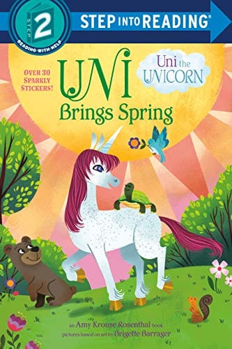 Uni Brings Spring (Uni the Unicorn) (Step into Reading) - Paperback