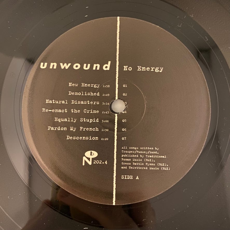 Unwound – No Energy 3LP USED NM/VG++ Numero Group Box Set - Image 9