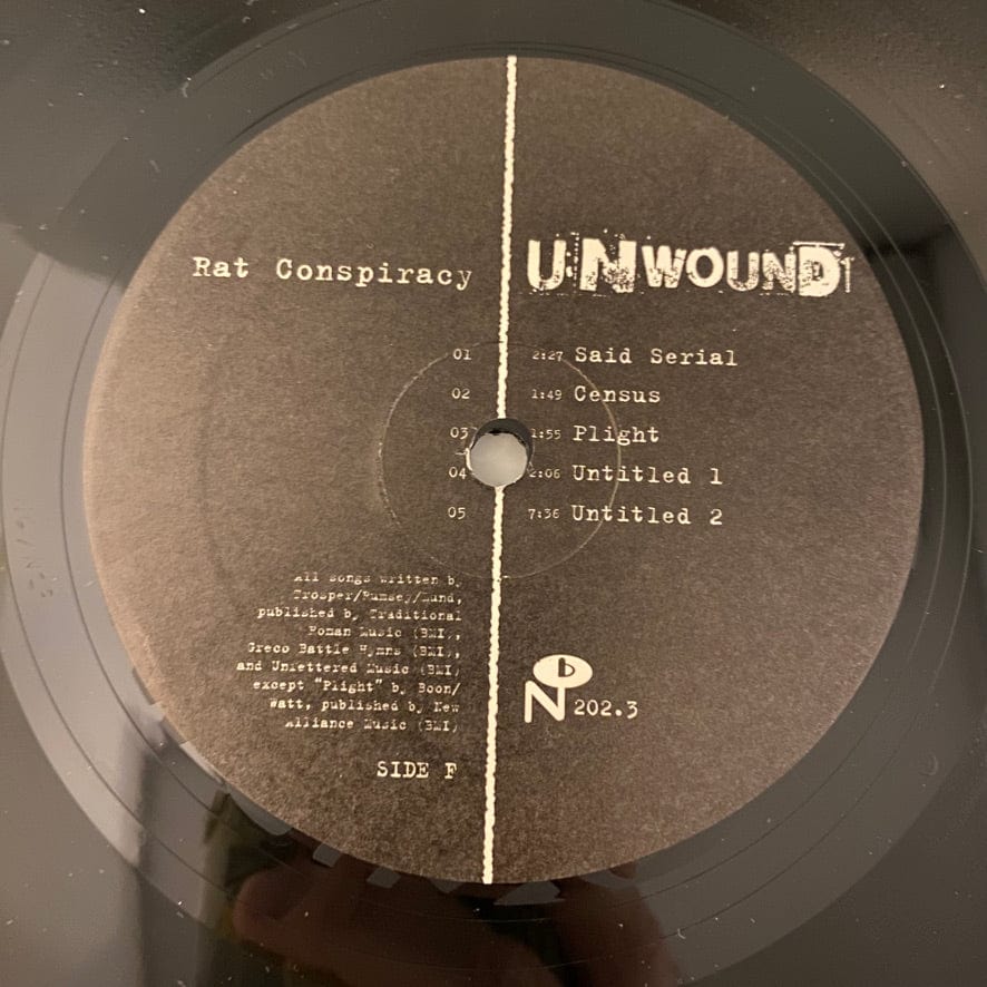 Unwound – Rat Conspiracy 3LP USED VG++/VG+ Numero Group Box Set - Image 32