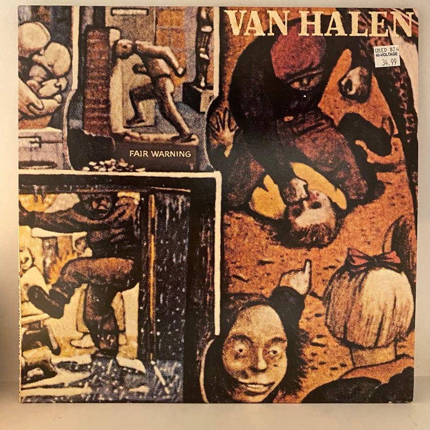 Van Halen – Fair Warning LP USED VG++/VG+ 1981 Pressing