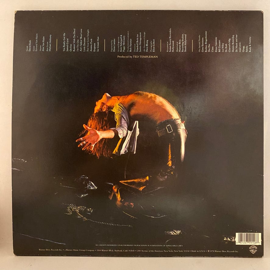 Van Halen – Van Halen LP USED VG++/VG+ 2009 AcousTech Pressing 180 Gram - Image 2