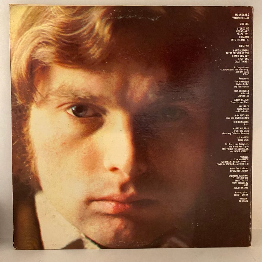 Van Morrison – Moondance LP USED VG+/VG+ 1978 Pressing - Image 2