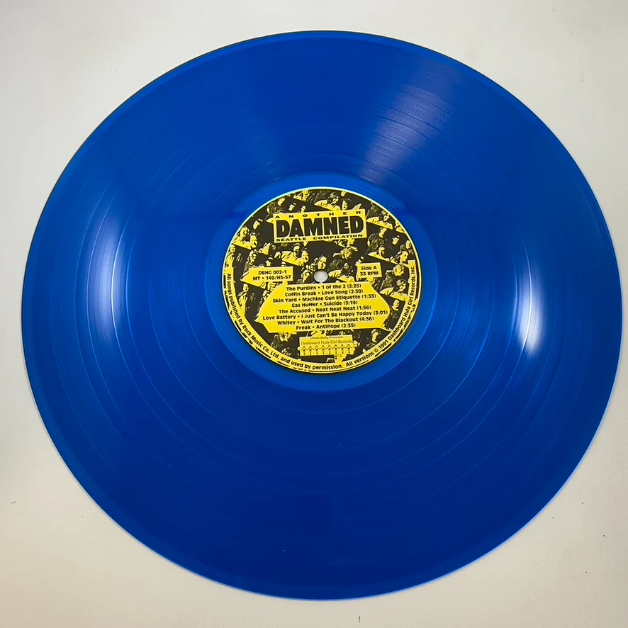 Various – Another Damned Seattle Compilation LP USED Vinyl VG+/VG+ - Image 3
