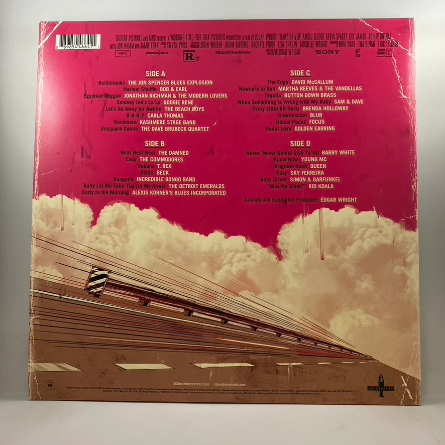 Various – Baby Driver (Music From The Motion Picture) LP USED Vinyl VG+/NM - Image 2