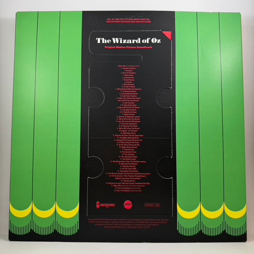 Various – The Wizard Of Oz (Original Motion Picture Soundtrack) LP USED Vinyl NM/NM Color Vinyl - Image 2