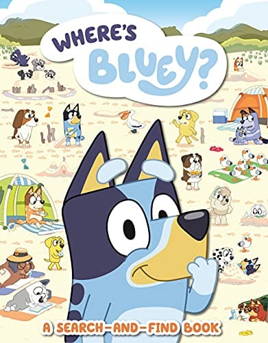 Where's Bluey?: A Search-and-Find Book - Paperback