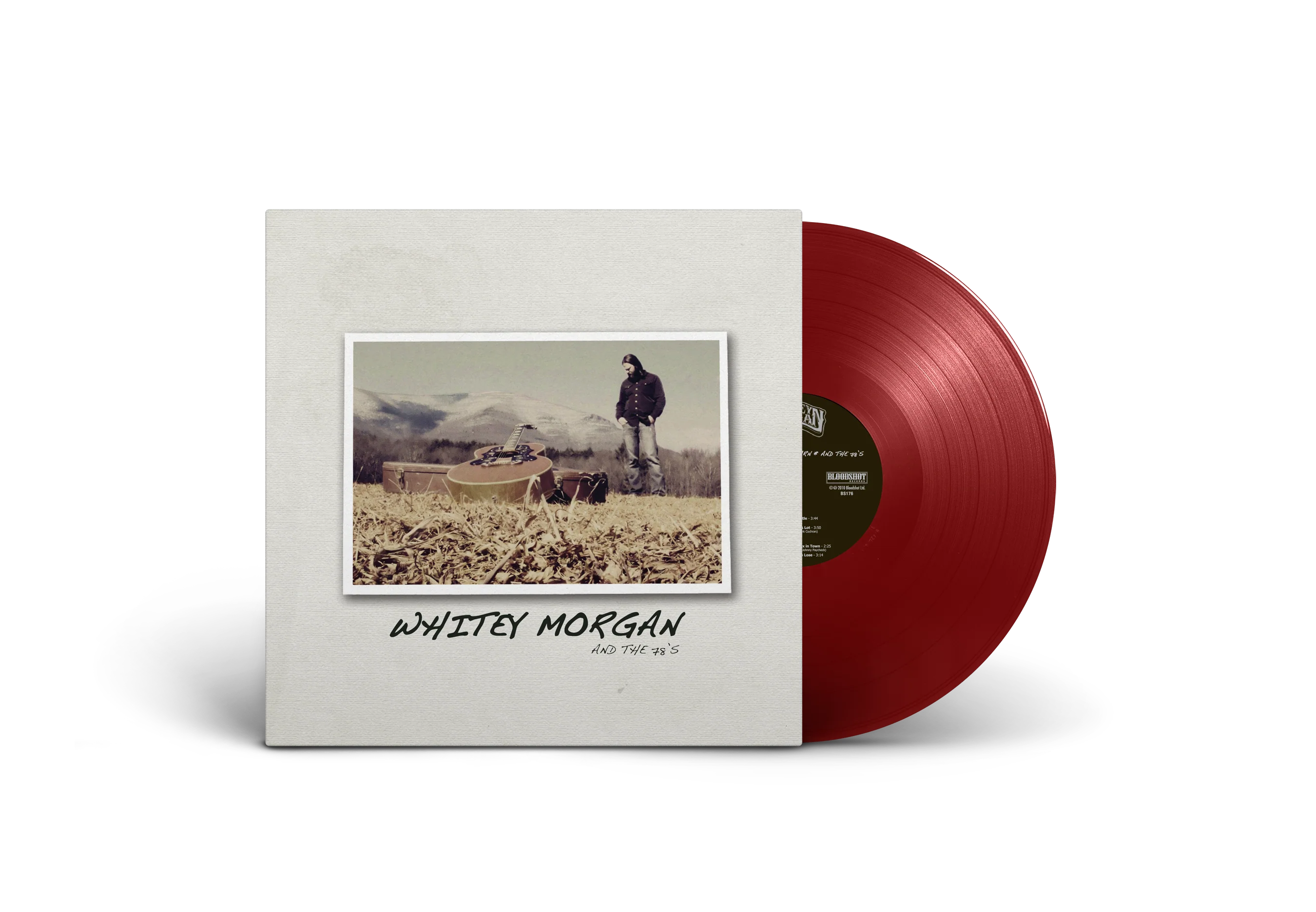 Whitey Morgan & The 78's - Self Titled LP NEW RED VINYL