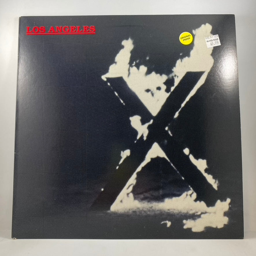 X – Los Angeles LP USED Vinyl VG+/VG+ Original Pressing