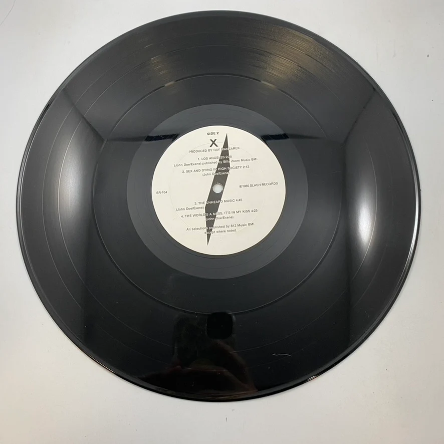 X – Los Angeles LP USED Vinyl VG+/VG+ Original Pressing - Image 5