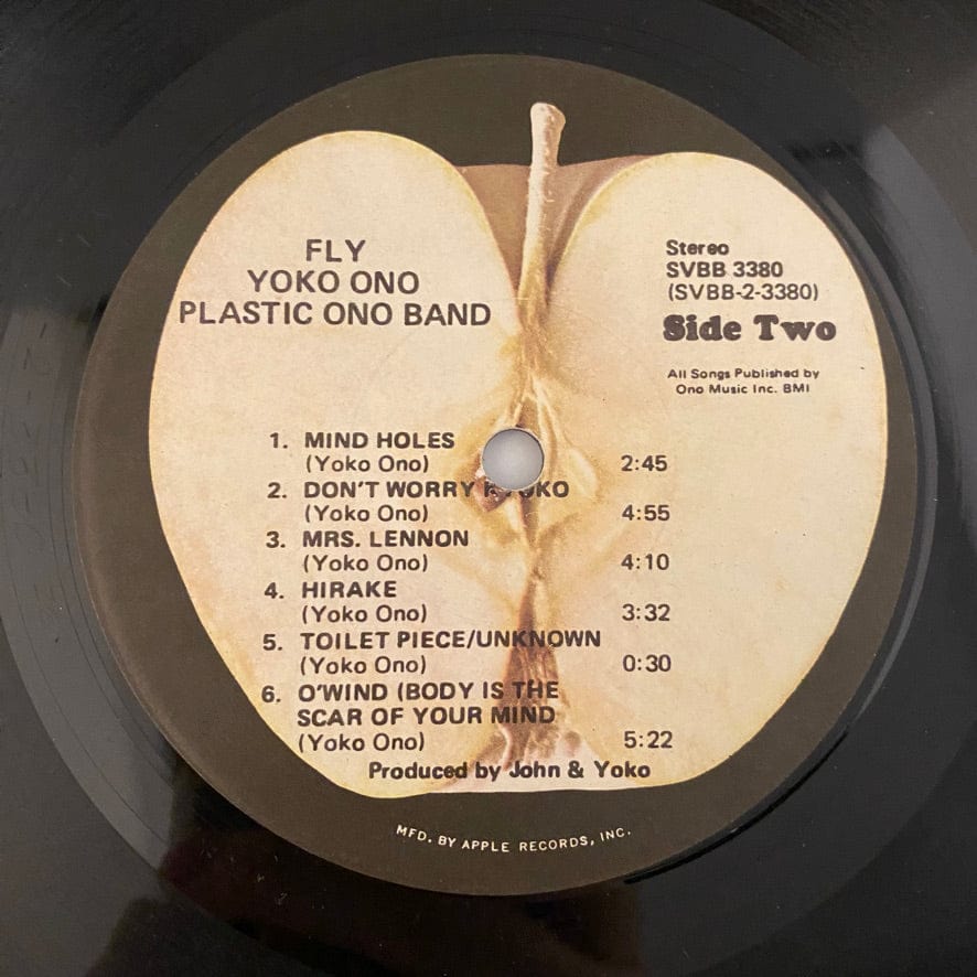 Yoko Ono – Fly 2LP USED VG+/VG++ Original Pressing - Image 4