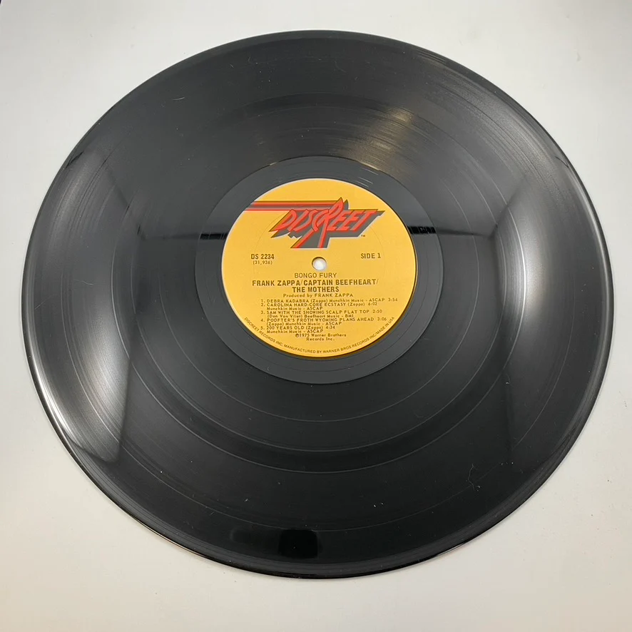 Zappa / Beefheart / Mothers – Bongo Fury LP USED Vinyl VG+/VG+ - Image 3